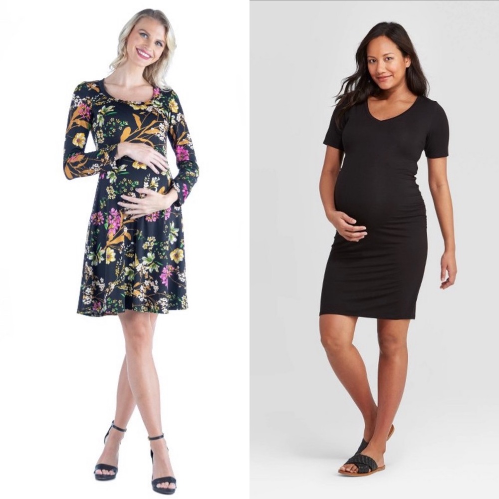 2 maternity medium dresses